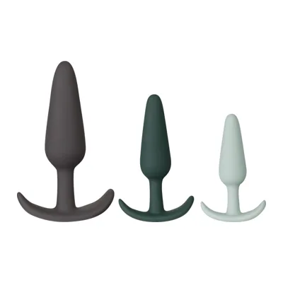 Amaysin Triple Analplug Set in der Übersicht der Buttplugs und Alternativen (Produktfoto von Sinful)